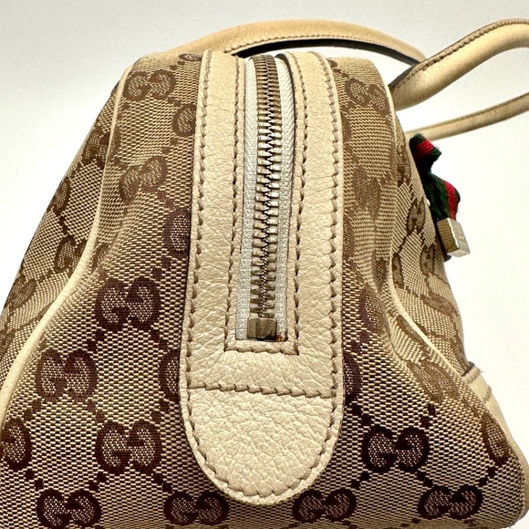 Gucci Prince Boston Canvas Bag - Picture 5 of 16